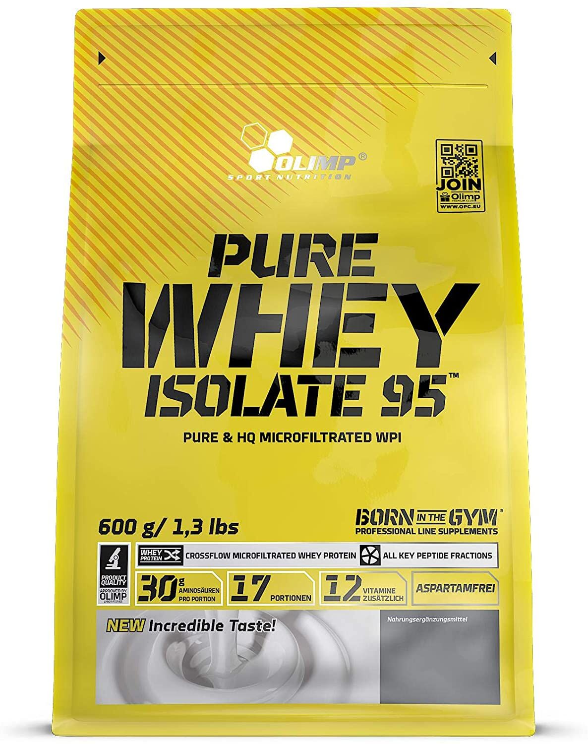 Olimp Pure Whey Isolate 95 600g Erdnussbutter