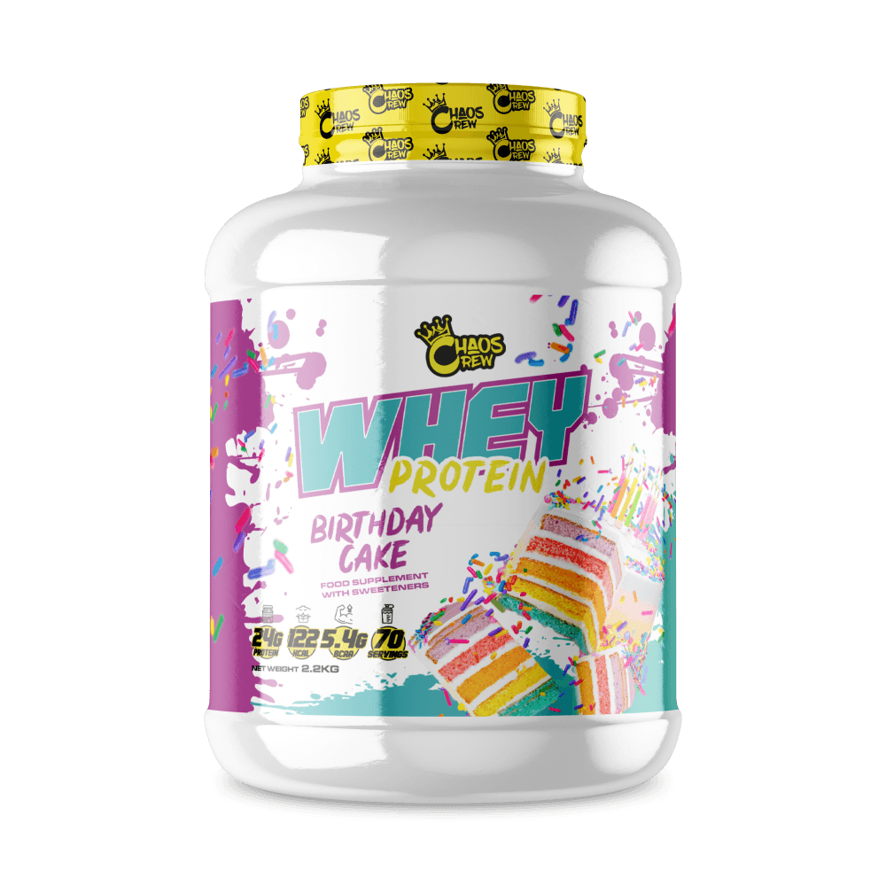Chaos Crew Chaos Whey Birthday Cake