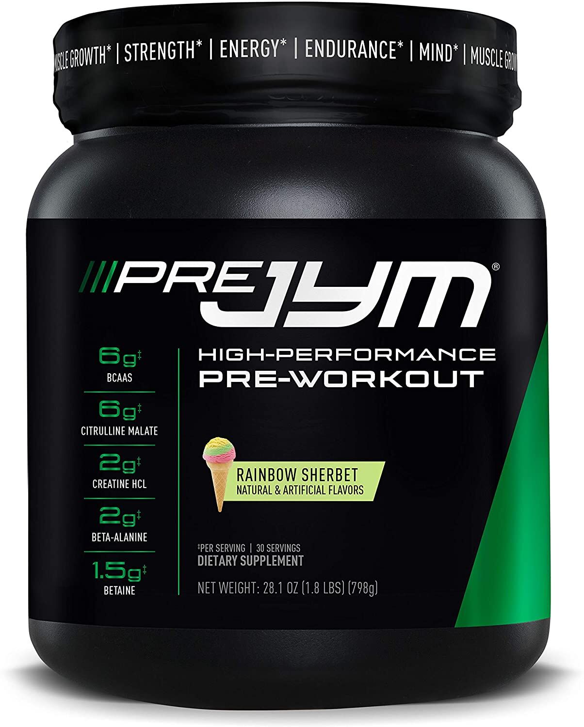 JYM Supplement Science Pre JYM Rainbow Sherbet