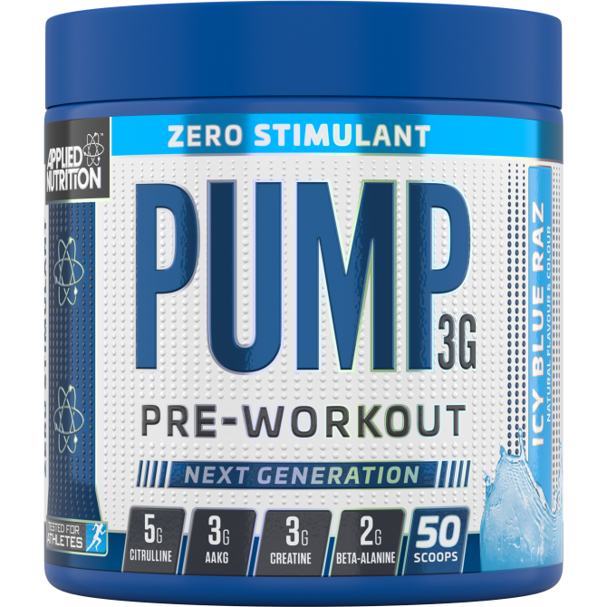 Applied Nutrition Pump 3G Zero Icy Blaue Raz