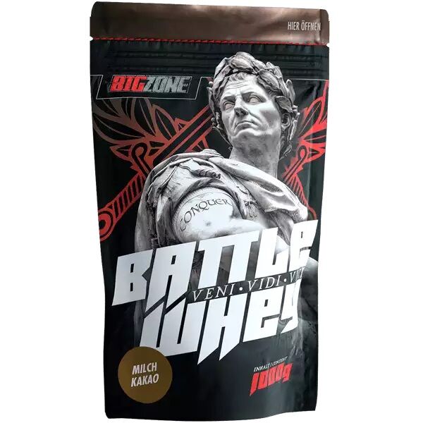 Big Zone Battle Whey 1000g Milch Kakao